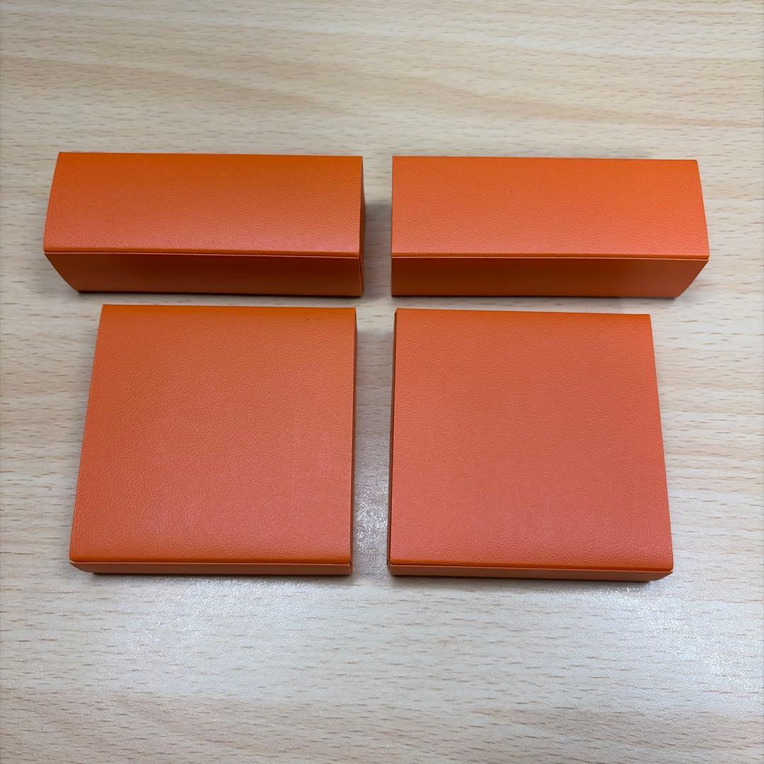 HERMES オレンジ ギフトボックス 4個セット ※箱のみ - メルカリ