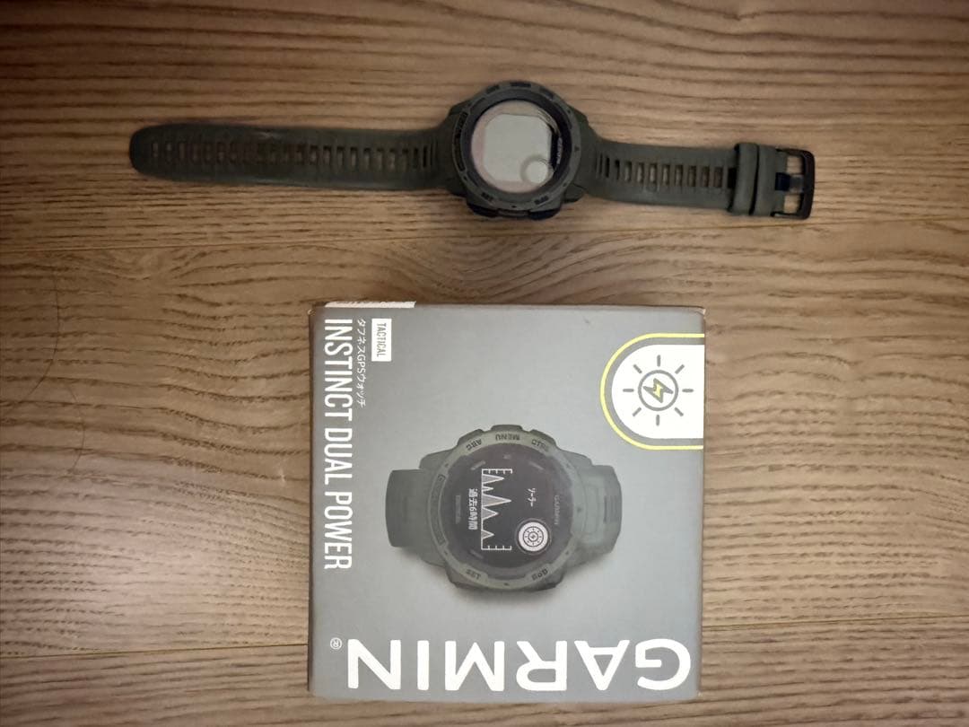 最終値下げ　Garmin ガーミン　インスティクト　タクティカル　デュアルパワー GARMIN Instinct 3 Dual Power Tactical 50mm Black ガーミン