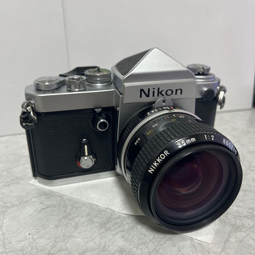 Nikon F2 アイレベル ボディーと Nikkor 35mm/F2のセットNikon F2 アイ