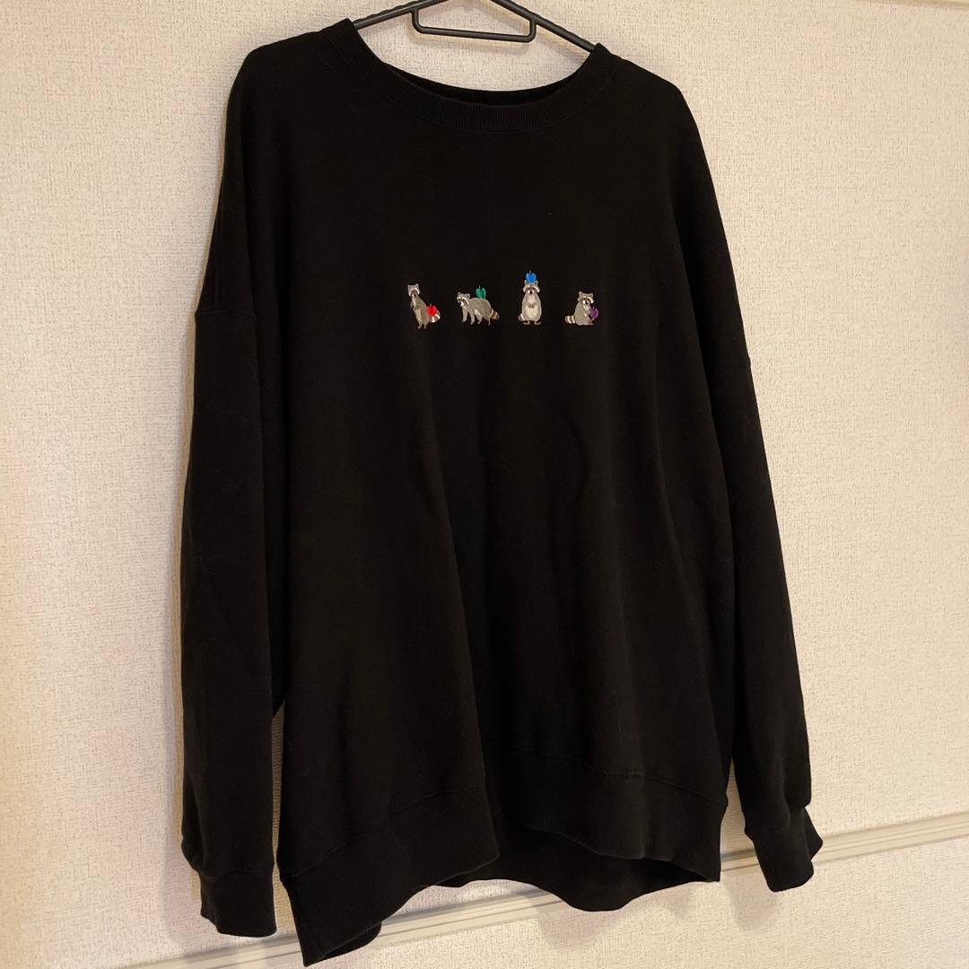 UNISON SQUARE GARDEN アライグマスウェット Lサイズ 刺繍 - メルカリ