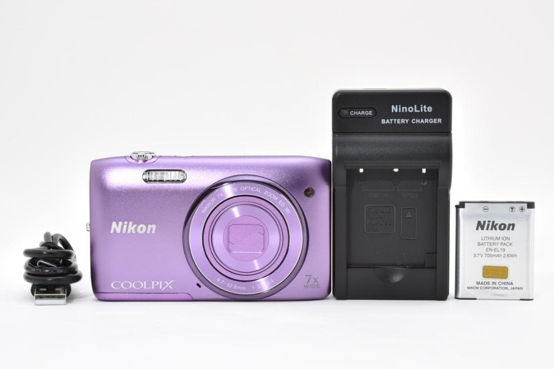 ■ ほぼ新品 ■ニコン　Nikon COOLPIX S3500 動作確認済 Amazon.com : Nikon COOLPIX S3500 20.1 MP Digital Camera with 7x