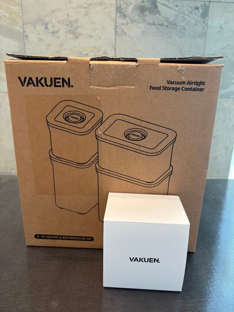 ゆめゆめ様専用 VAKUEN 真空保存シーラー・保存容器4個セット