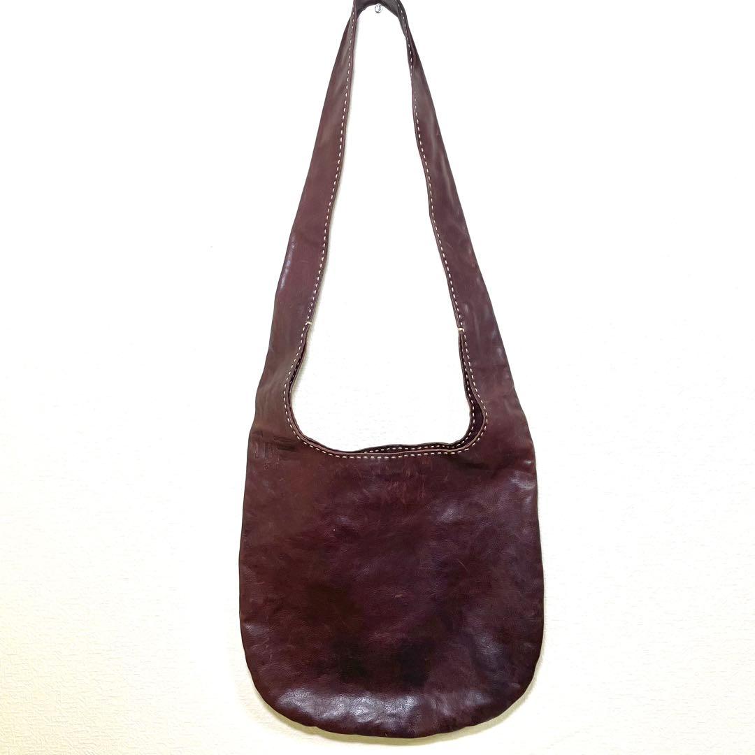 genten ゲンテン ユーフラテス レザーショルダーバッグ ブラウン ユーフラテスドゥエ ミニショルダーバッグ｜商品一覧 | 革財布、バッグ