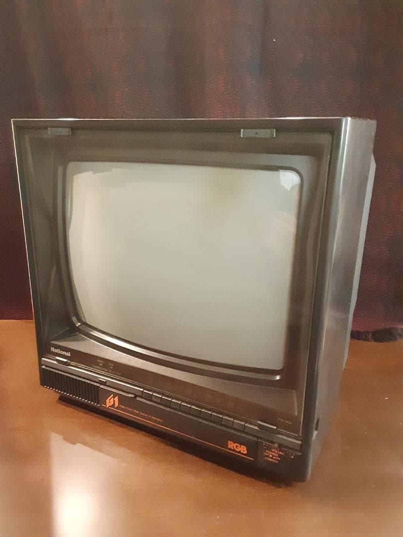 National RGBディスプレイ TH-14G1 ブラウン管 ジャンク品 - メルカリ