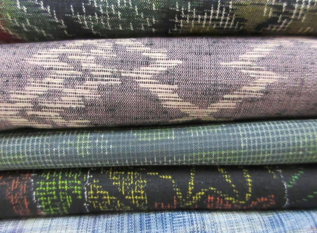 No.65大島紬等の紬の着物22点まとめてセット美品多数あります。 - メルカリ