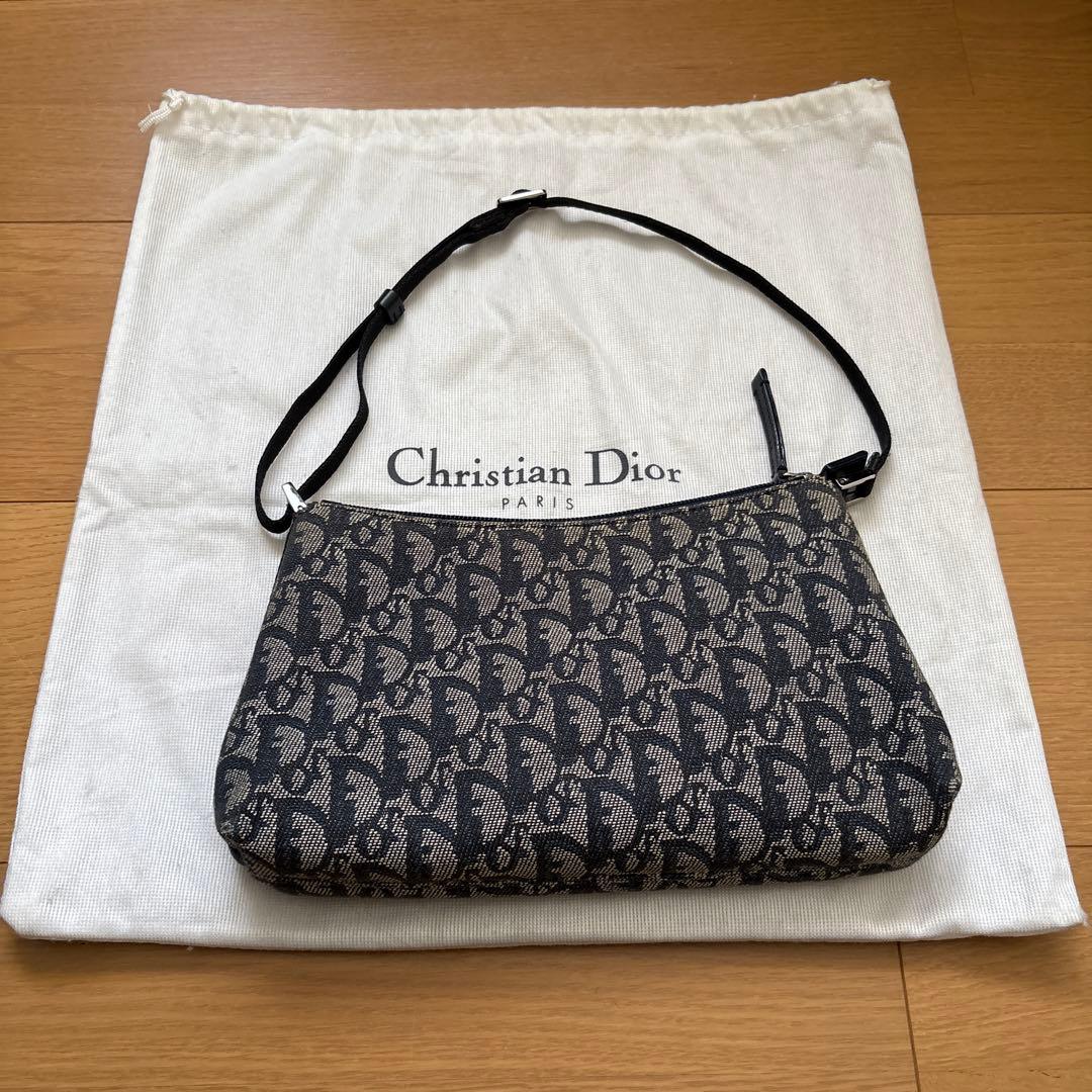 Christian Dior ショルダーバッグ ロゴプリント CHRISTIAN DIOR Lady D-Lite Florilegio Embroidery 2Way Hand Bag