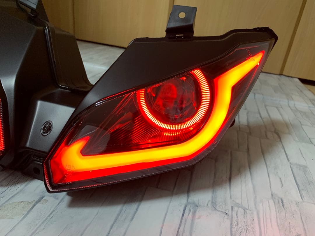 NINJA250 カスタムヘッドライト ZX-6R ニンジャ250 イカリング - メルカリ