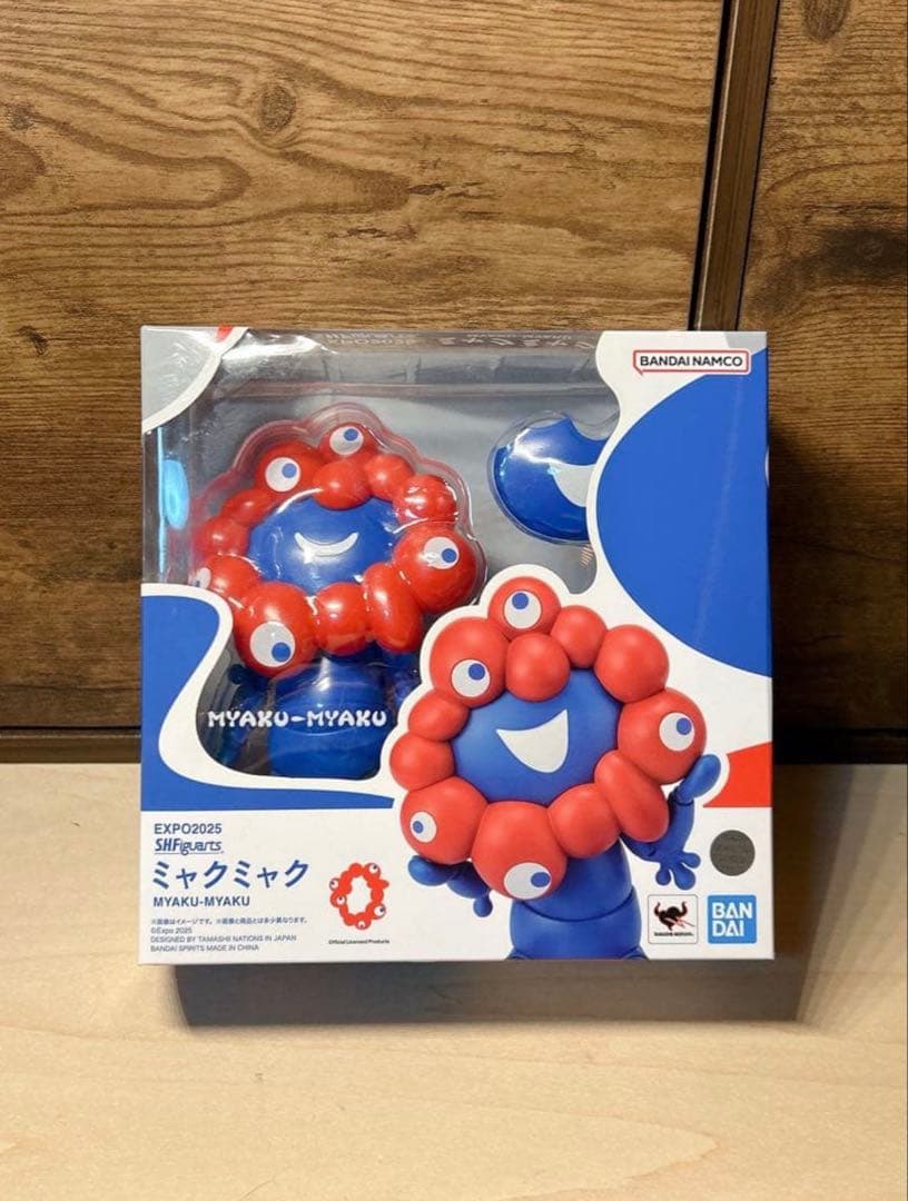 [最安値]正規品美品　S.H.Figuartsミャクミャク　フィギュア EXPO 2025 大阪・関西万博_EXPO2025 S.H.Figuarts ミャクミャク | 公式