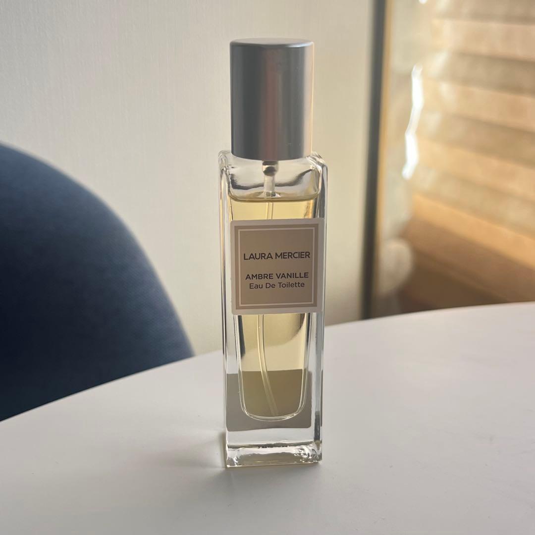 未使用に近い♡laura mercierオードトワレ♡アンバーバニラ15ml - メルカリ