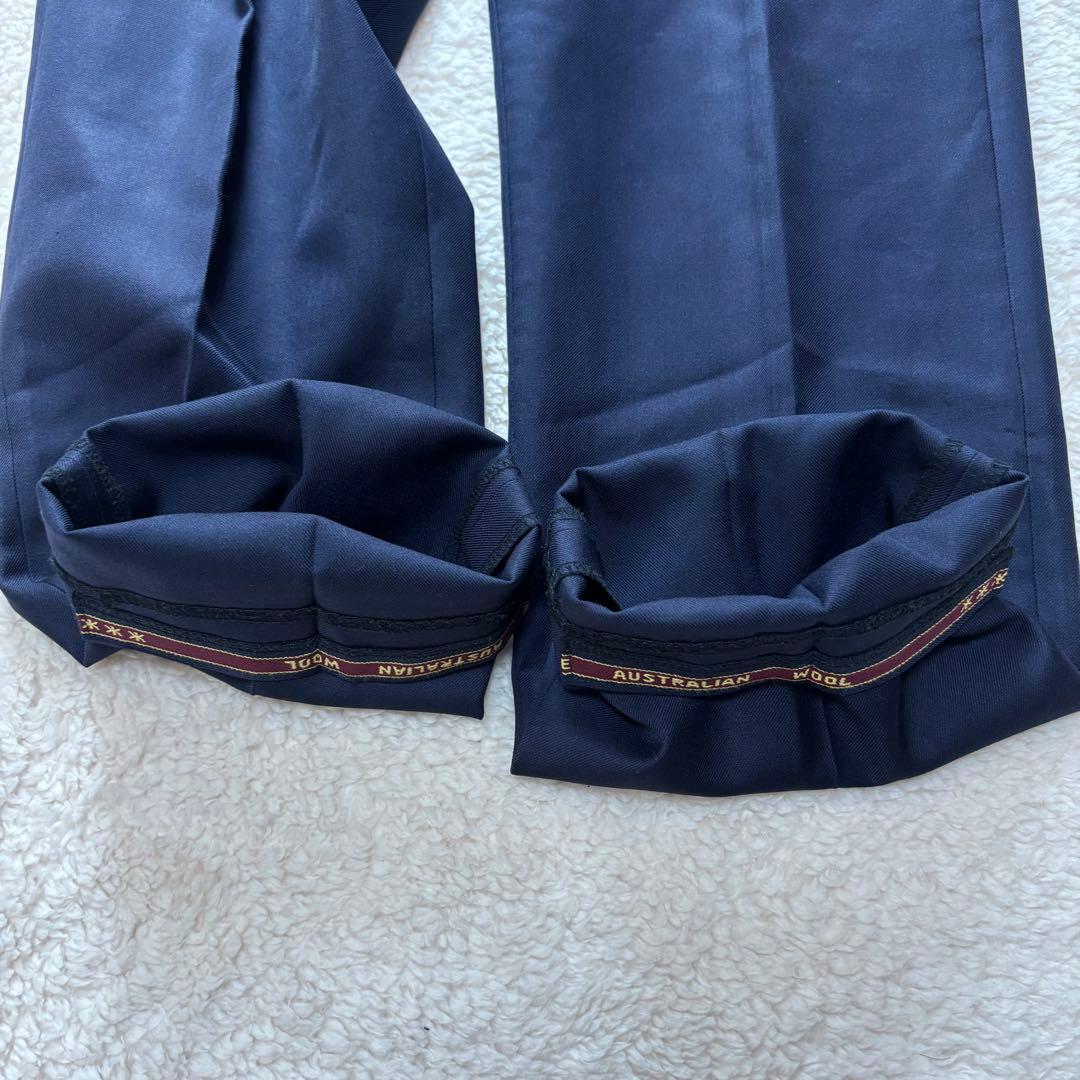 高級】エルメネジルドゼニア スーツ スリーピース ネイビー M シェル