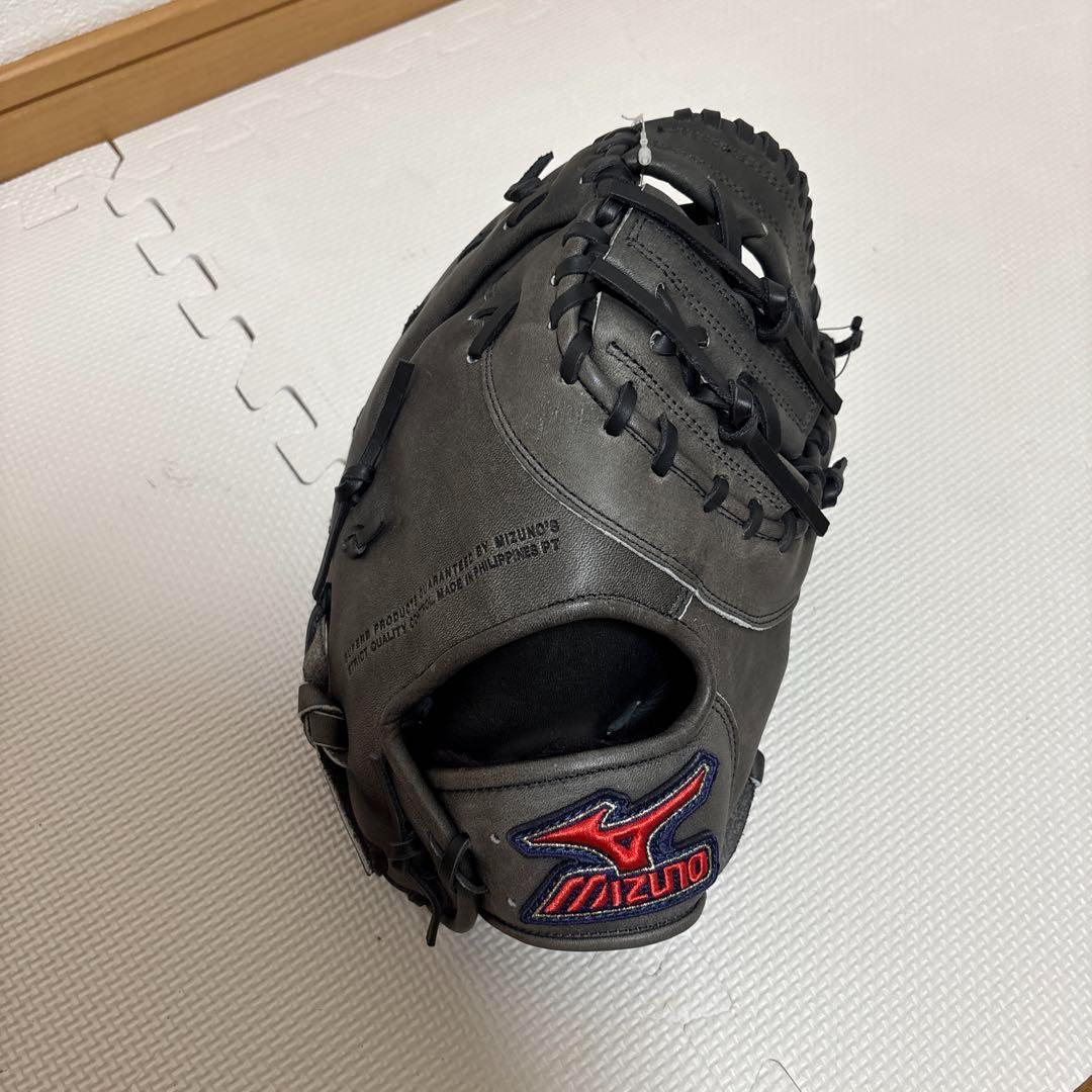 MIZUNO ファーストミット グローブ 黒 VICTORY STAGE 軟式用【ミズノ直営限定】Victory Stage 復刻グラブ【投手用／サイズ12