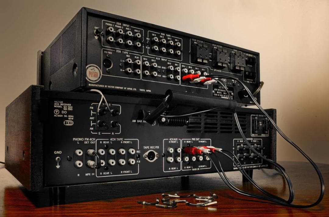 ★VICTOR GX-500 趣向あふれる堂々たる構えの大型レシーバ―♪