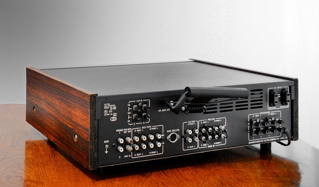 ★VICTOR GX-500 趣向あふれる堂々たる構えの大型レシーバ―♪