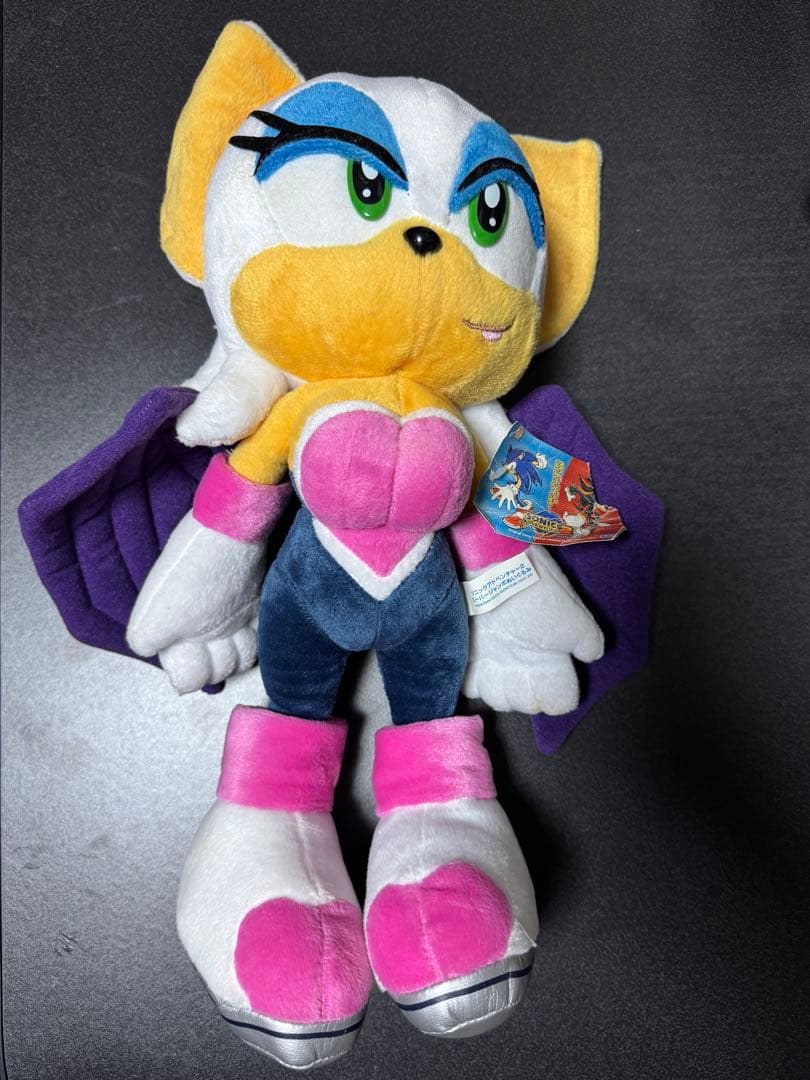 ソニックアドベンチャー2 スーパージャンボぬいぐるみ ルージュ・ザ・バット Yahoo!オークション - SEGA ソニック アドベンチャー2 スーパージャン