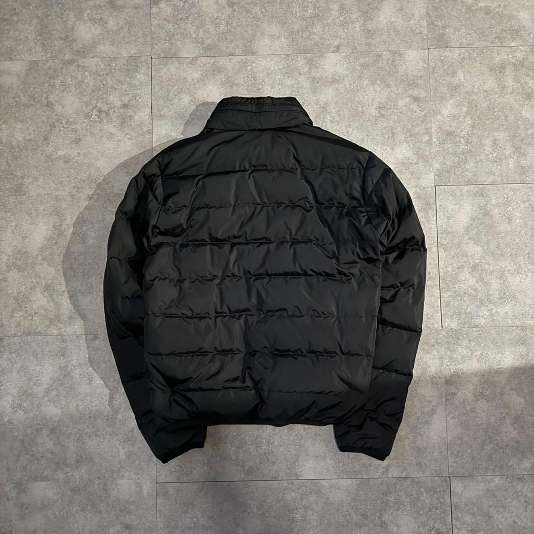 裏地総柄❗️】GUCCI ダウンジャケット ワッペンロゴ ブラック 46 M