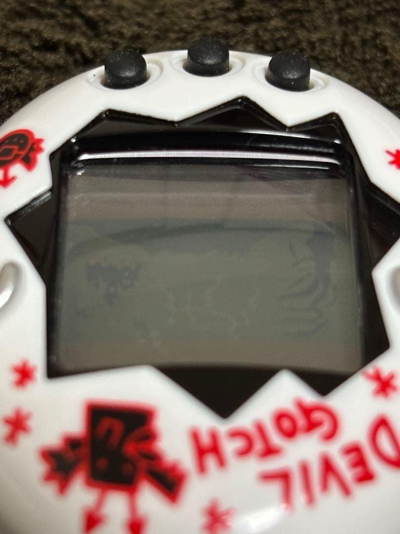 開封品美品】デビルっちのたまごっち ホワイト 動作未確認 SHB102