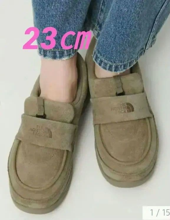 THE NORTH FACE　スエード ヌプシ ローファー 23㎝(5) 美品 THE NORTH FACE｜【公式】ヌプシ ローファー スエード(ユニセックス