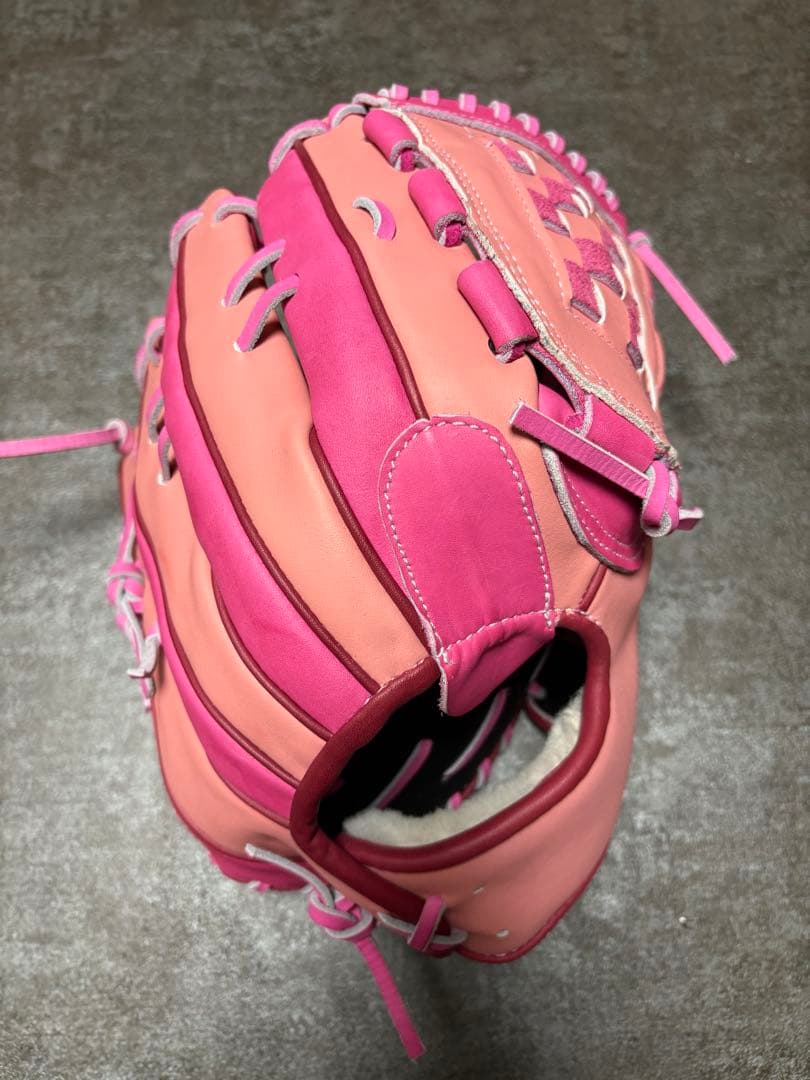 グラブワークス　オーダー軟式グローブ クリーニング済み 】 グラブワークス 軟式グローブ / 内野手用 型付け