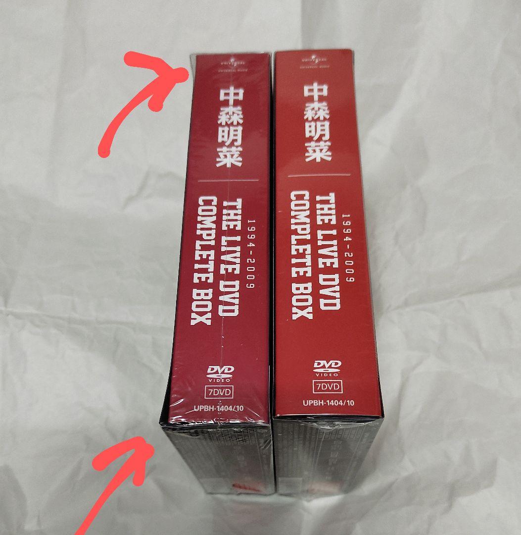 確認用】中森明菜DVD /中森明菜 THE LIVE DVD COMPLE… - メルカリ