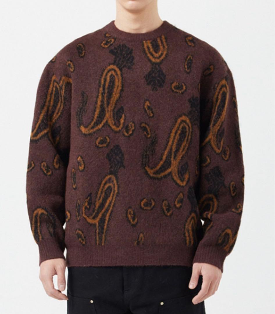 セ*ヌ様 カーハート WIP ペイズリー ニット スウェット CARHARTT WIP