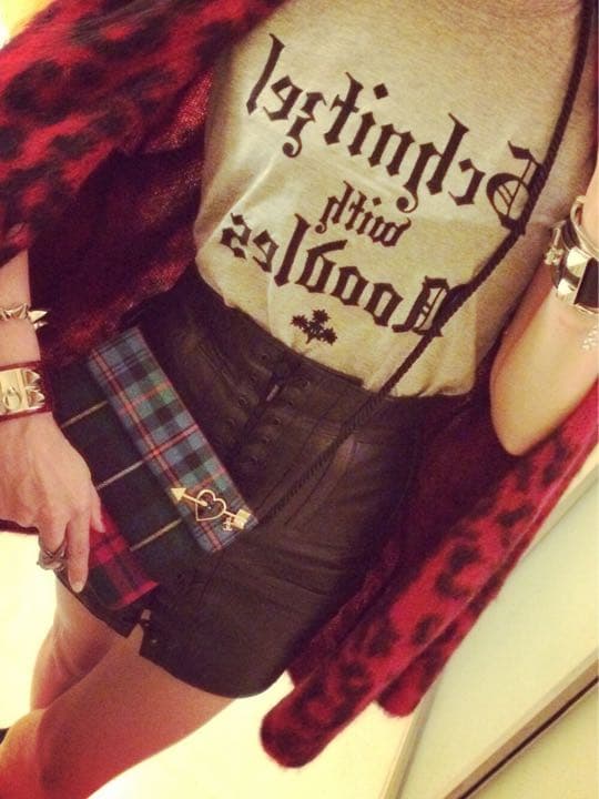 サンローラン ベイビーキャットモヘアニットカーディガン ピタカゲ