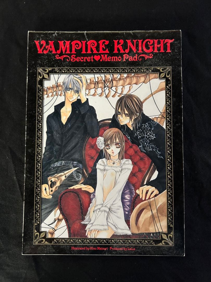 ヴァンパイア騎士　 ふろくメモパッド ヴァンパイア騎士 メモパッド 付録 LaLa 樋野まつり - メルカリ