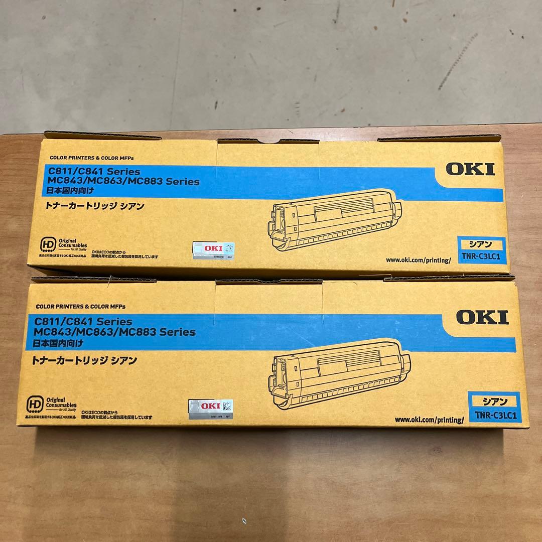 OKI シアン トナーカートリッジ TNR-C3LC1