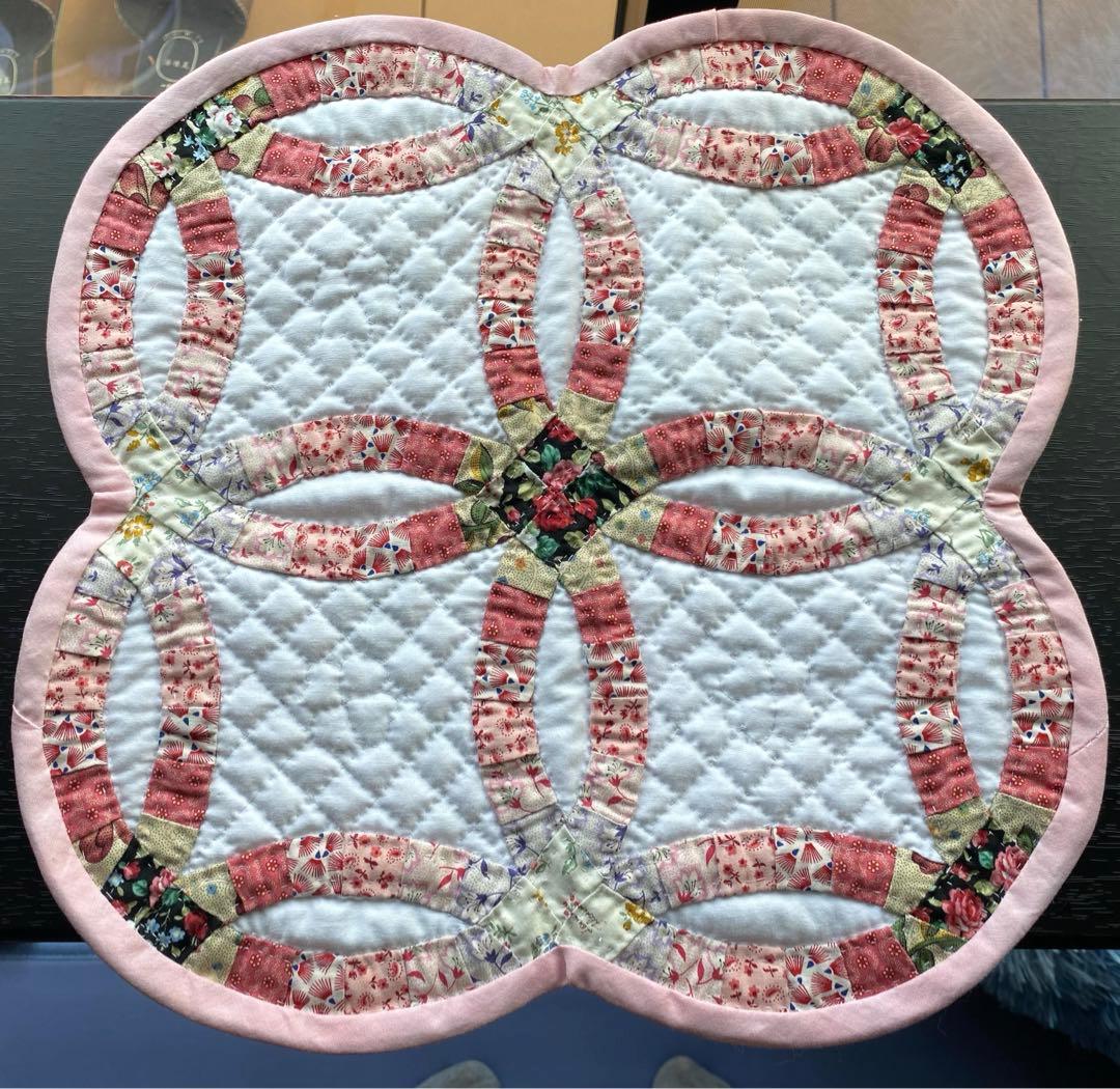 パッチワークタペストリー ダブルウエディングリング - メルカリ