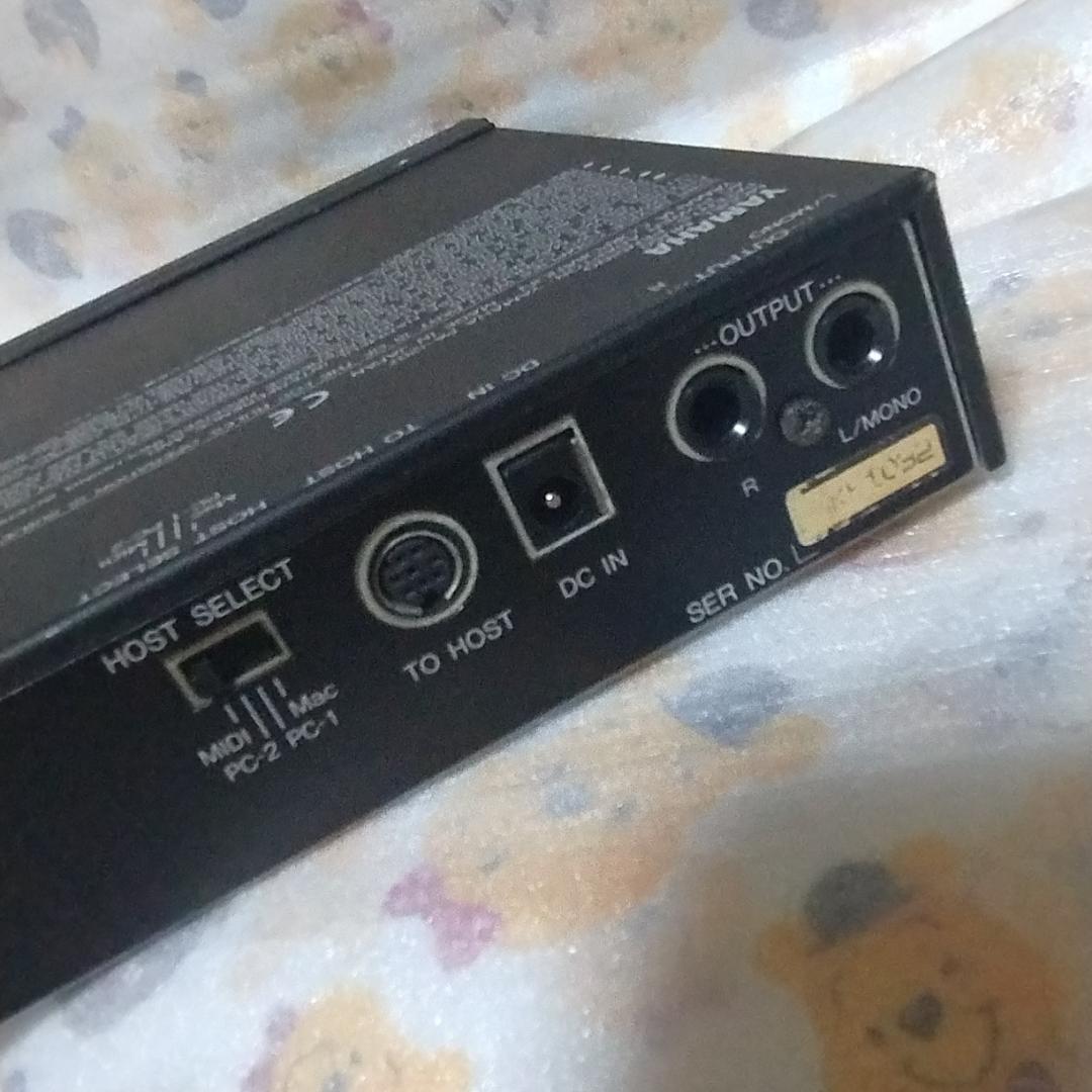 YAMAHA「MU50」MIDI 音源モジュール・純正ACアダプター付き - メルカリ