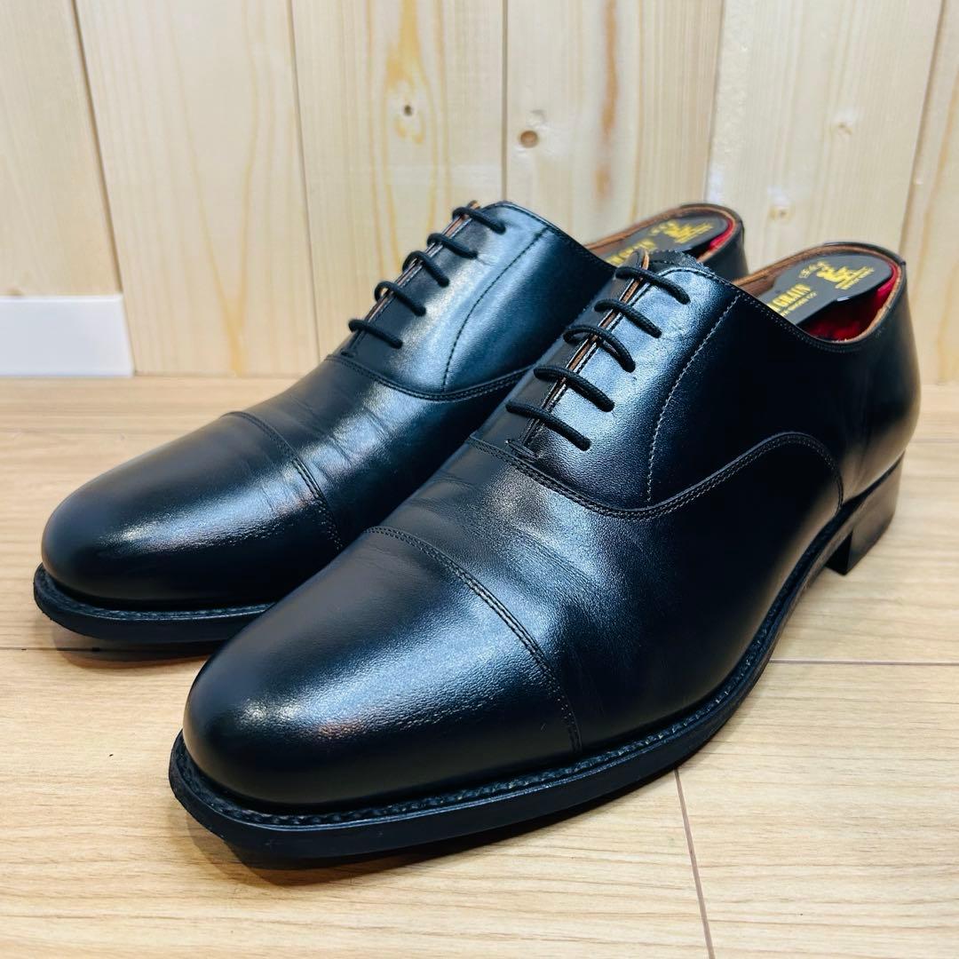 【未使用級】スコッチグレイン ストレートチップ 内羽根 25cm F-0350 中古・古着通販】SCOTCH GRAIN (スコッチグレイン) 内羽根ストレート