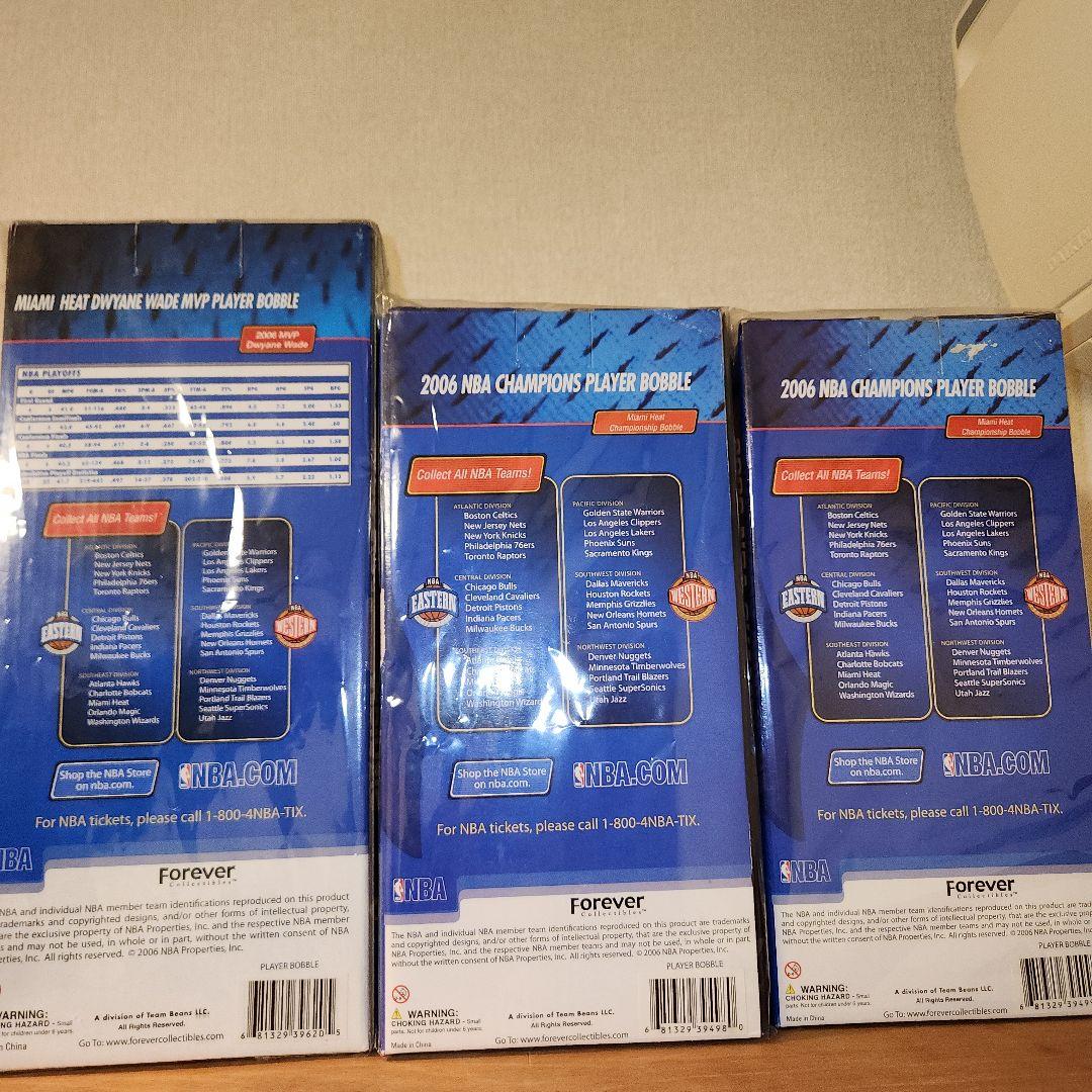 激レア】3体セット Wade SHAQボブルヘッド 限定版 - メルカリ