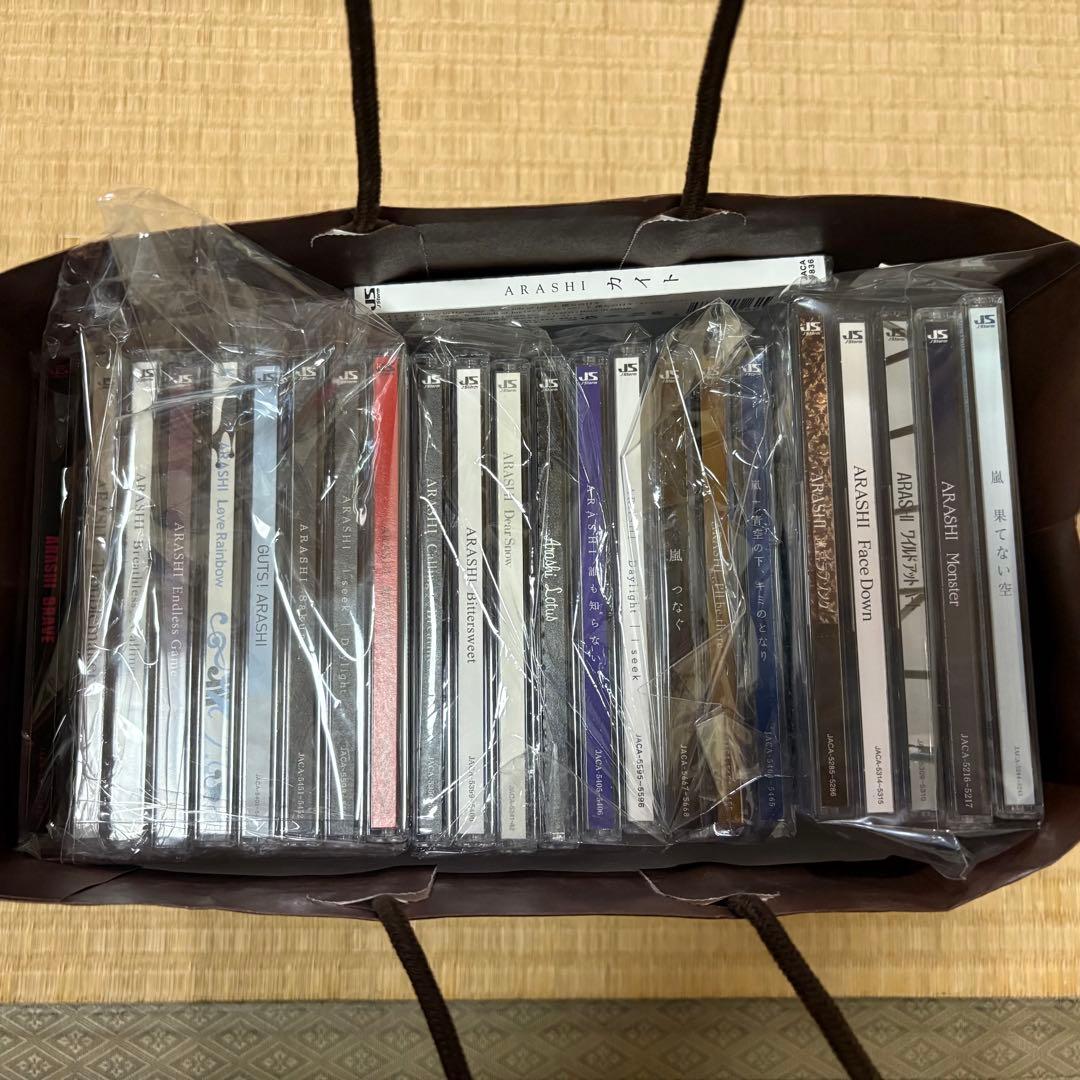嵐 ARASHI CD DVD まとめ売り24枚 - メルカリ
