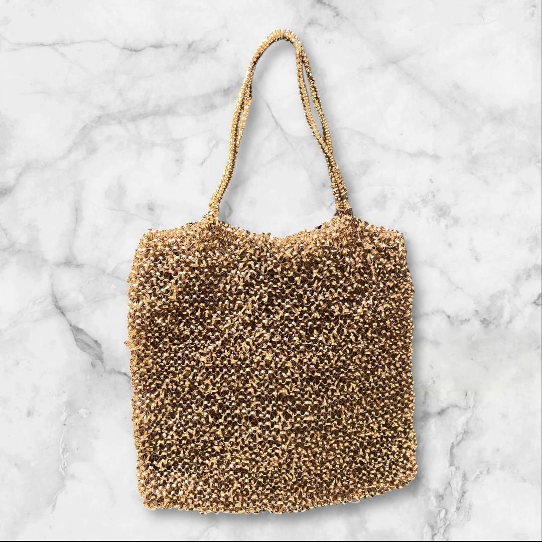 正規品 ANTEPRIMA アンテプリマ ワイヤーバッグ ゴールド トート