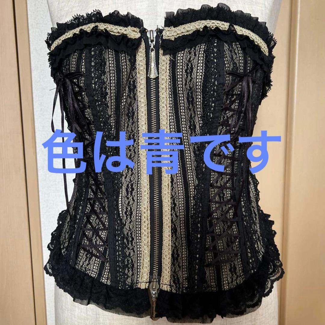 Ozz croce コルセット ビスチェ ベスト - メルカリ