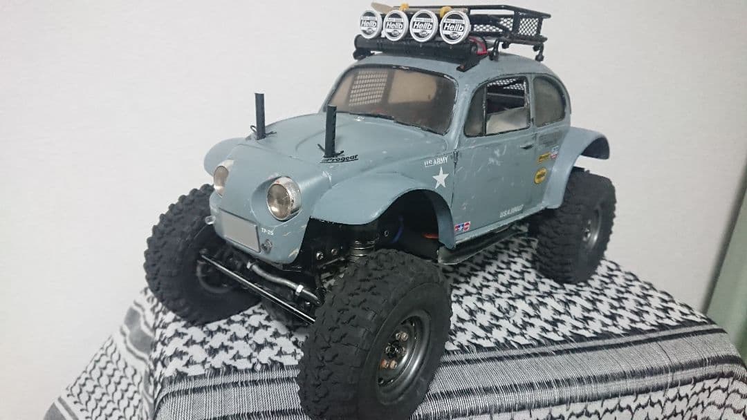 タミヤCC02 ビートル バハバグ 改造多数 メカ付き - メルカリ