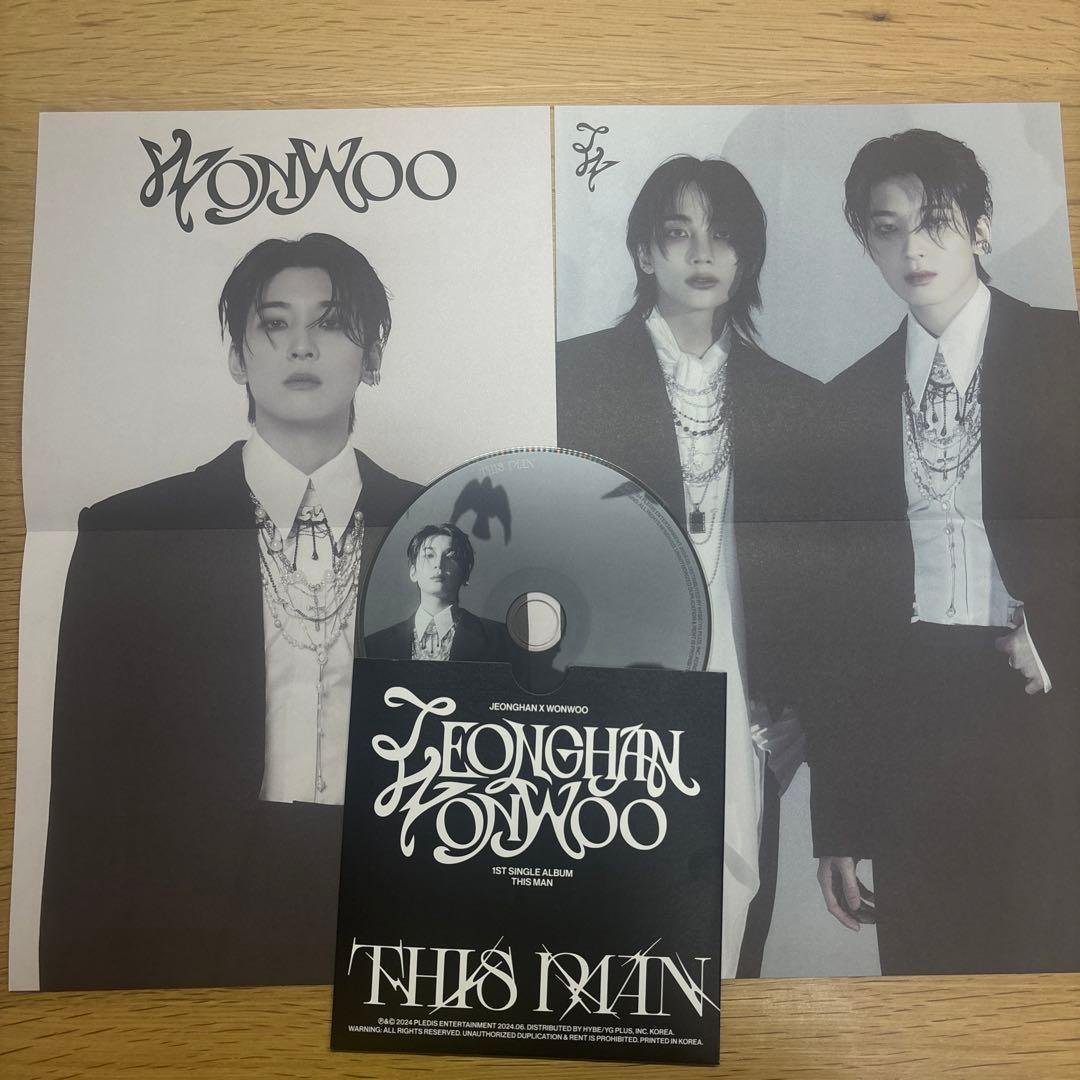 SEVENTEEN J×W THIS MAN アルバム ウォヌ - メルカリ