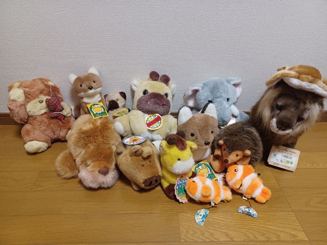 昭和　平成　レトロ　ぬいぐるみ　まとめ売り　ヴィンテージ　アニマル　動物 昭和レトロ ぬいぐるみ まとめ売り 平成レトロ アニマル 動物 - メルカリ