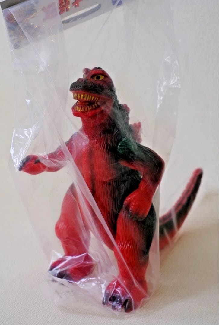 限定】マルサン ゴジラ 1968 350 レッドビニール グリーンスプレー