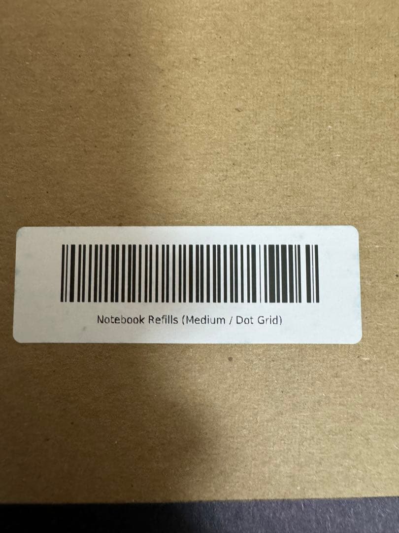 GROVEMADE】レザーノートブック ミディアムサイズ 本革 ブラック