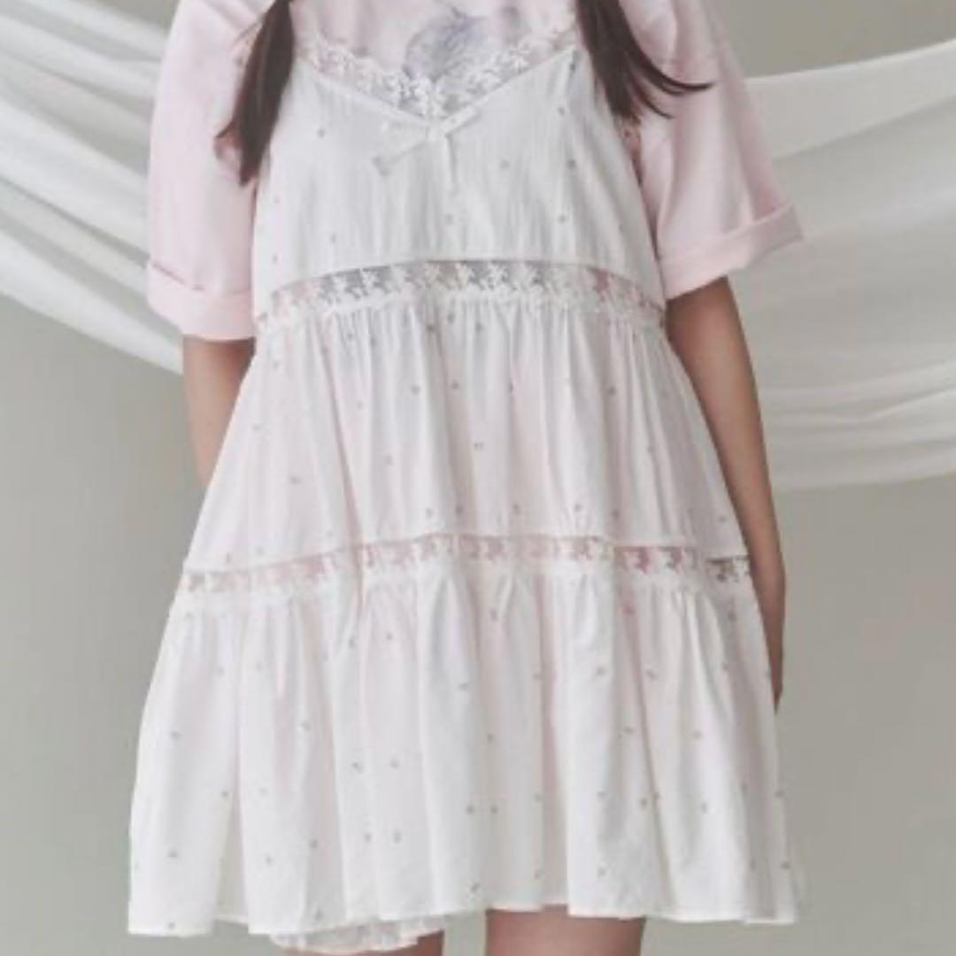 merry jenny flowerフレアベビードール ピンク - メルカリ