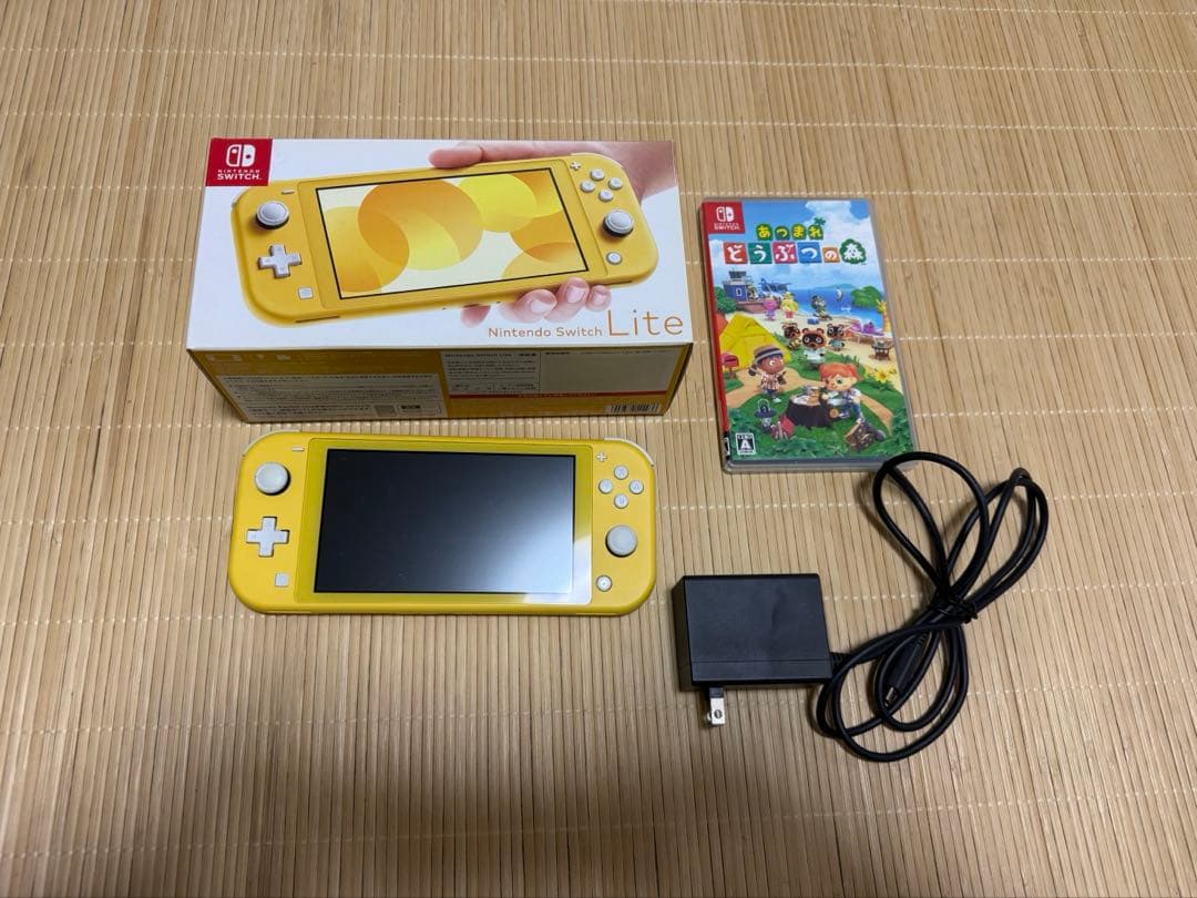 Nintendo Switch Lite イエロー 本体 +あつまれどうぶつの森 HORI、Switch用「あつまれ どうぶつの森」デザインのSwitch/Switch