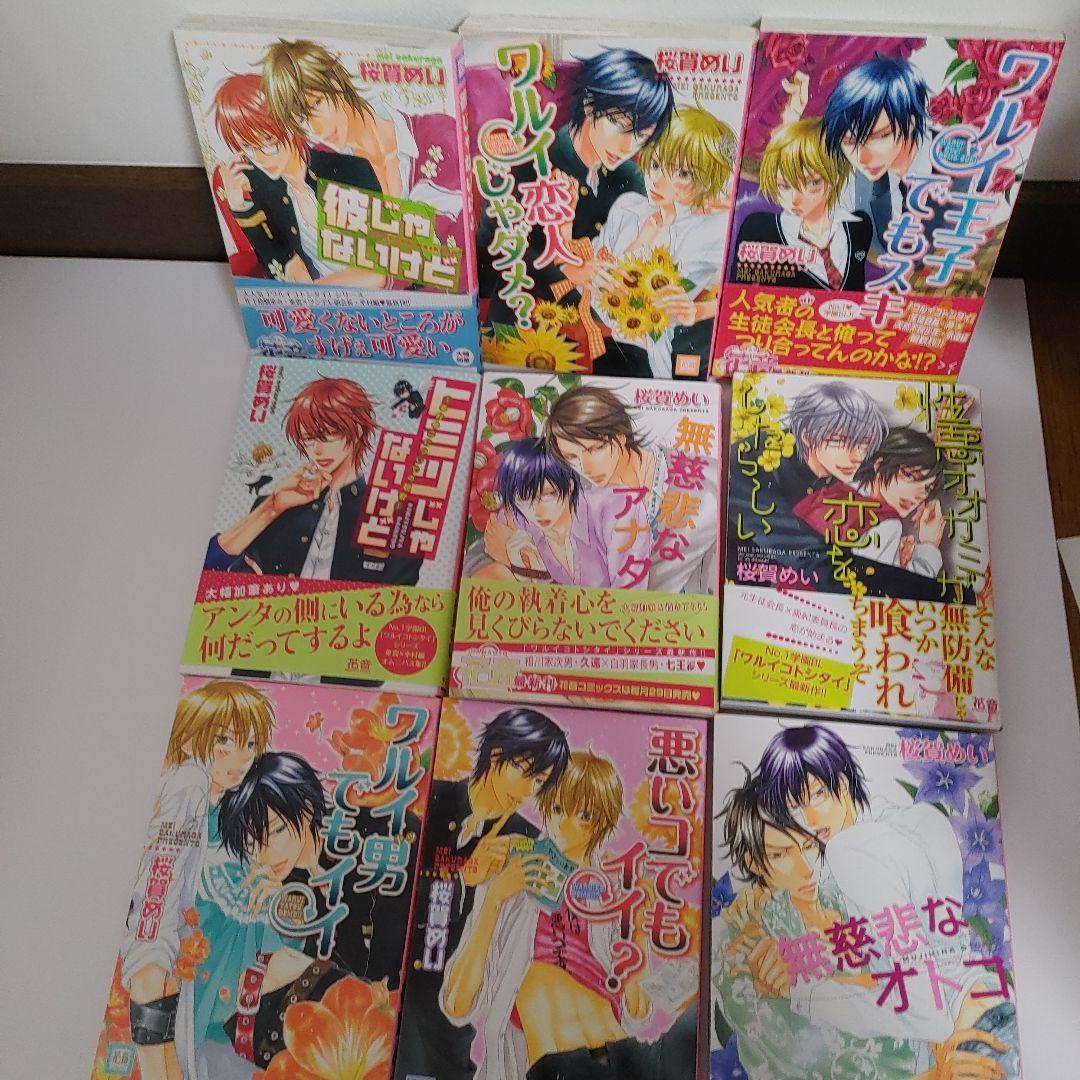 BL本　商業BL　小説　まとめ売り　サイン本　世界一初恋　blコミック