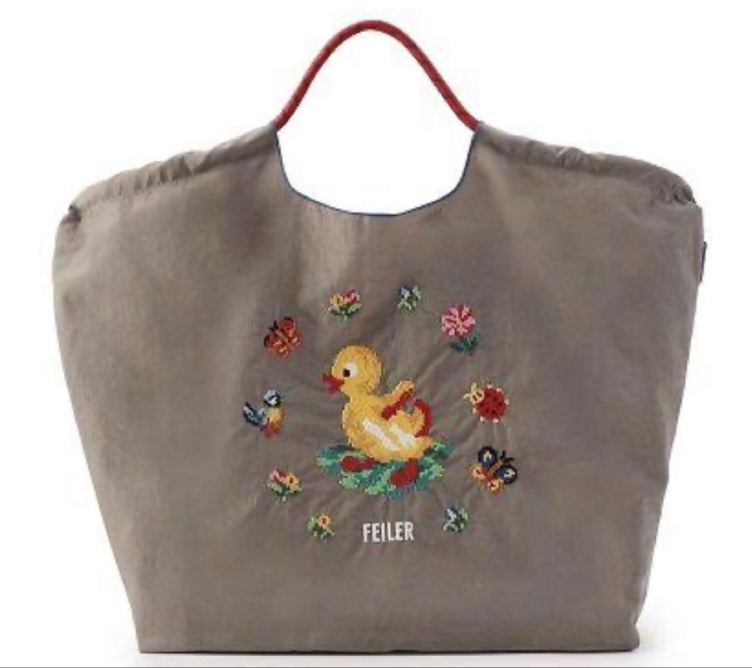 正規品☆新品未使用☆フェイラー☆ボールアンドチェーン☆エコバッグ☆ハイジ☆アヒル ボールアンドチェーン フェイラーコラボ ハイジ エコバッグ 新品 正規