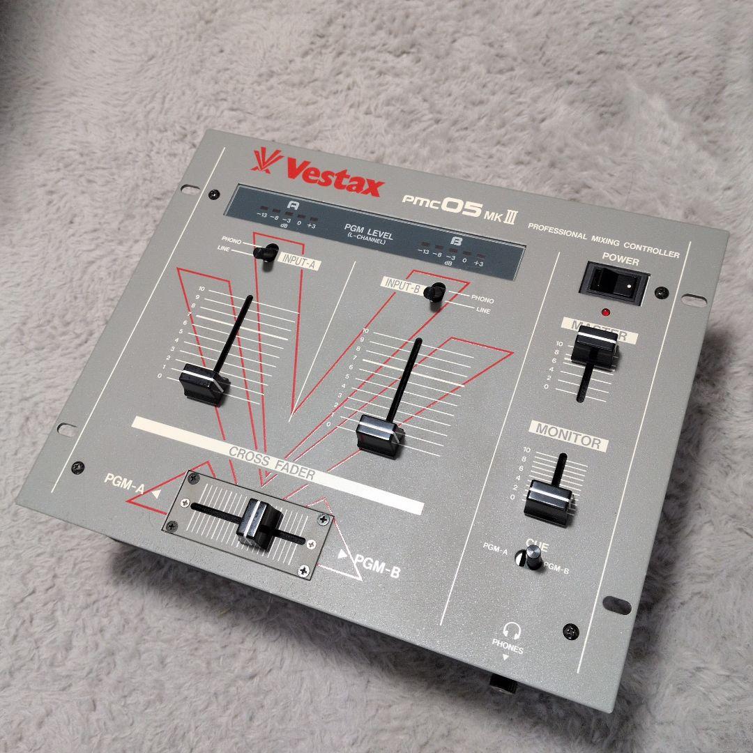 Vestax PMC05 MK III 美品 純正アダプター付き Vestax PMC05 MK III 美品 純正アダプター付き