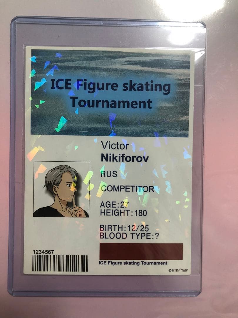 本日のみ値下】ユーリ!!! on ICE ヴィクトル・ニキフォロフ スタッフ