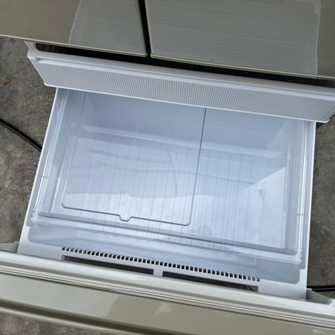 89⭐️日本製☆2019年製☆シャープ 冷蔵庫 6ドア 大型 自動製氷