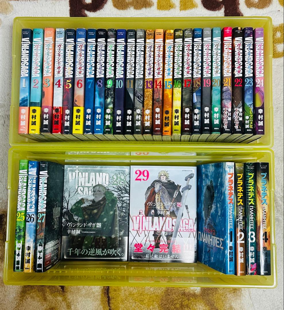 全巻初版帯付き】ヴィンランドサガ全29巻 - メルカリ