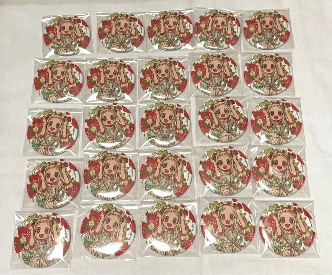 地縛少年花子くん】八尋寧々 ボタニカル缶バッジ25個