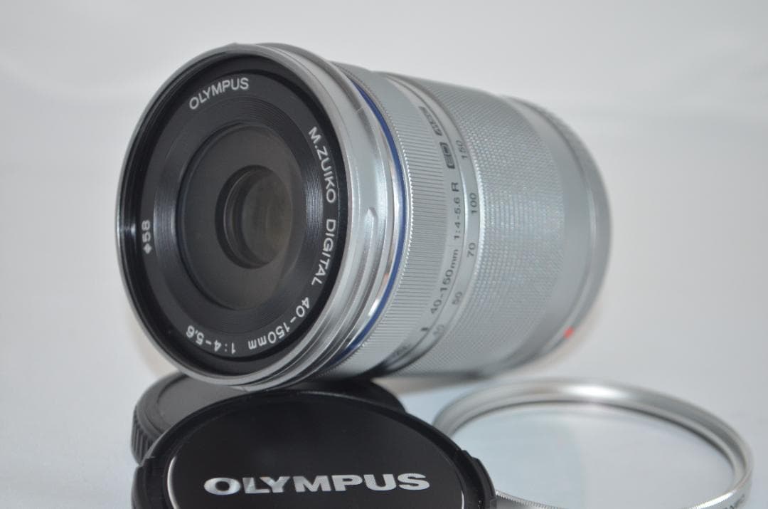 【新品級】 OLYMPUS 45-150mm F4.0-5.6 R シルバー