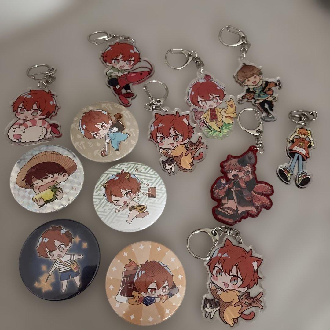 めいちゃん アクキー 缶バッジセット - メルカリ